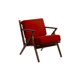 thumbnail image 3 of Sitial Bremen Cuero Rojo, 3 of 4