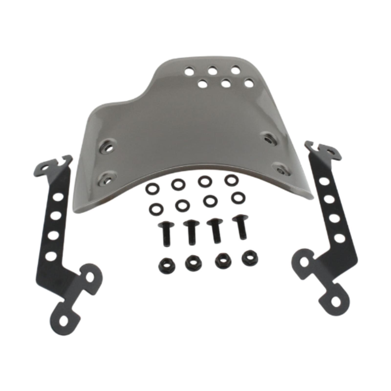 Ioensy - Parabrisas De Motocicleta Para El Parabrisas Ducati Scrambler 400 800 2015-2024 Gray