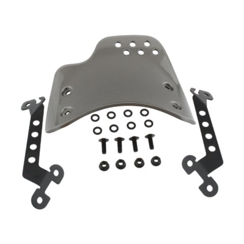 Ioensy - Parabrisas De Motocicleta Para El Parabrisas Ducati Scrambler 400 800 2015-2024 Gray