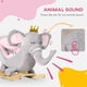thumbnail image 4 of Juguete balancín Qaba Elephant Rocker para bebés de 18 a 36 meses, 4 of 9
