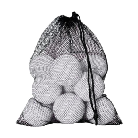 Ioensy - 12 Pelotas De Tenis, Pelotas De Juego Prácticas Para Actividades De Entretenimiento En Interiores, Color Blanco