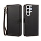 thumbnail image 1 of Funda Tipo Billetera para samsung galaxy S24 Ultra con Soporte y Bolsillo con Cierre Negro, 1 of 1