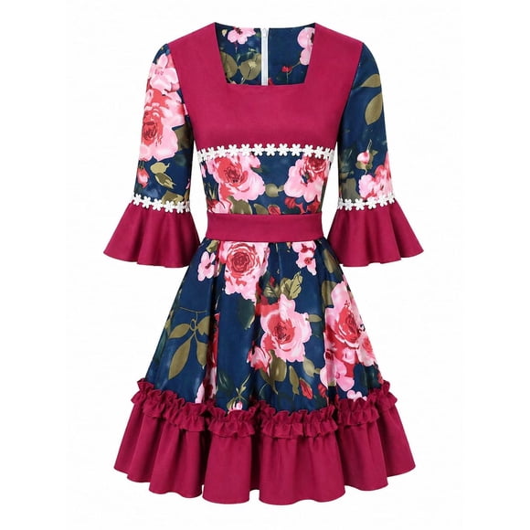 Vestido Huasa China Niña / Mujer Talla 8