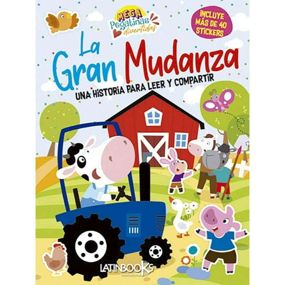 Libro Mega Pegatinas -La Gran Mudanza