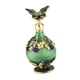 thumbnail image 3 of Botella de perfume con diseño de flores y tapa de mariposa, multifunción, a prueba de fugas, pequeña botella de vidrio con pulverizador, dispensador d, 3 of 5
