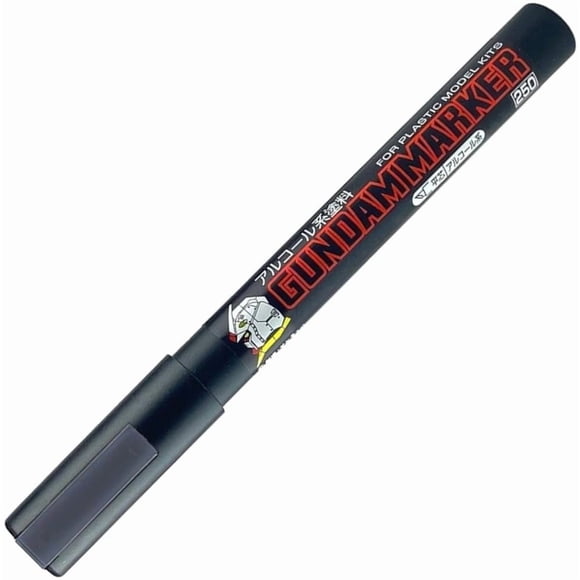 Marcador de pintura GSI Creos Gundam 250 ml Mech Grey para GUNPLA