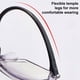 thumbnail image 3 of Lentes de zoom inteligentes anti luz azul para uso cercano y lejano, gafas de lectura con doble luz, 3 of 5