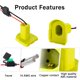 thumbnail image 4 of Adaptador de Power Wheel Crivnhar para batería Ryobi 18 V con fusible de 30 A y cable de 32 cm, 4 of 5