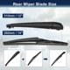 thumbnail image 2 of Juego de reemplazo de brazo de limpiaparabrisas trasero para Jeep Grand Cherokee 2014 2015 2016 2017 2018 Negro, 2 of 4