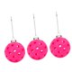 thumbnail image 2 of Juego De 3 Adornos De Pickleball, Soporte Para Llaveros, Carteras, Regalos De Cumplea?os, Llaves, Color Rosa, 2 of 5