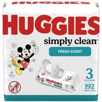 Toallitas Húmedas Huggies Simply Clean Fresh Scent 192 Toallitas