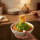 thumbnail image 2 of Ramen Asiatico Cilantro Y Carne Picante Baixiang 5 Pack 575g, 2 of 4