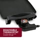 thumbnail image 4 of Plancha eléctrica Elite Gourmet EGR-2722B 27 x 22 cm antiadherente, 4 of 6