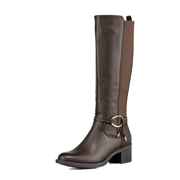 Bota Larga Mujer Casual PUTacon Grueso Weide ZS71