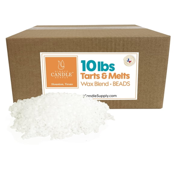 Pellets para derretir de cera para velas Direct Candle Supply 4.54 kg soya-parafina