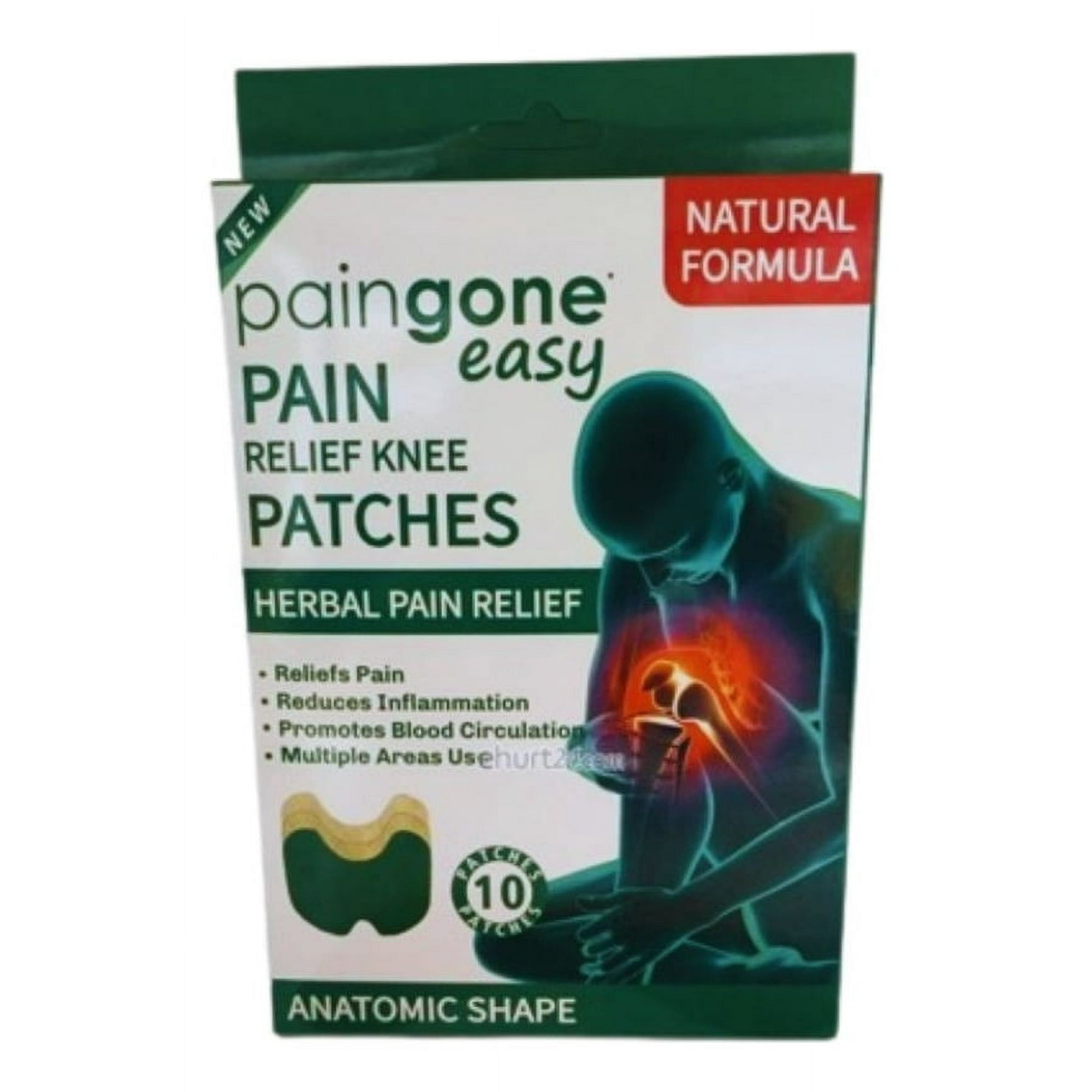 Genérico - Parches Alivio Instantáneo Dolor Rodillas 7 Pack Jhn