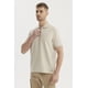 thumbnail image 2 of Polera Hombre Textura Vertical Gris Claro, 2 of 4