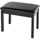 thumbnail image 1 of Banco De Piano Bb1 Acolchado De Madera Negro, 1 of 5