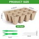 thumbnail image 2 of Kit de inicio de semillas CRNHIGY 240 celdas con 20 bandejas y herramientas, 2 of 7