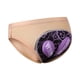 thumbnail image 3 of Ropa Interior De Mujer Calzoncillos Triangulares De Bicicleta Ligeros Para Andar En Bicicleta Ciclismo Mujer M Beige Y Púrpura, 3 of 5