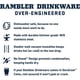 thumbnail image 4 of Vaso YETI Rambler de acero inoxidable con aislamiento al vacío de 590 ml, 4 of 8