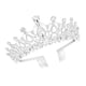 thumbnail image 2 of Tiara de boda, corona de cristal con diamantes de imitación, diadema de boda, peine para corona de novia, bodas, graduaciones, desfiles, fiestas de princesa, cumpleaños, 2 of 8