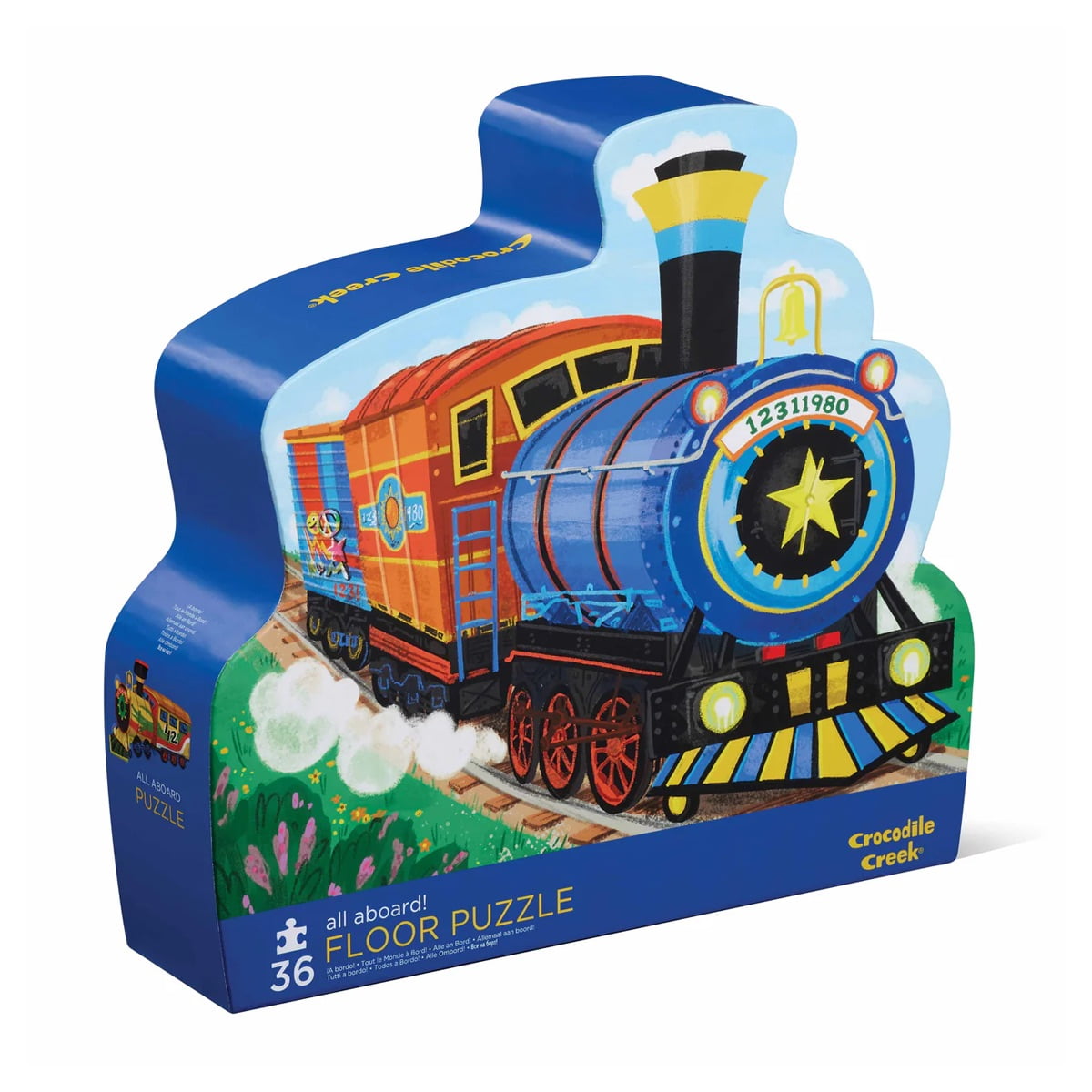 Puzzle Tren 36pcs Crocodile Creek