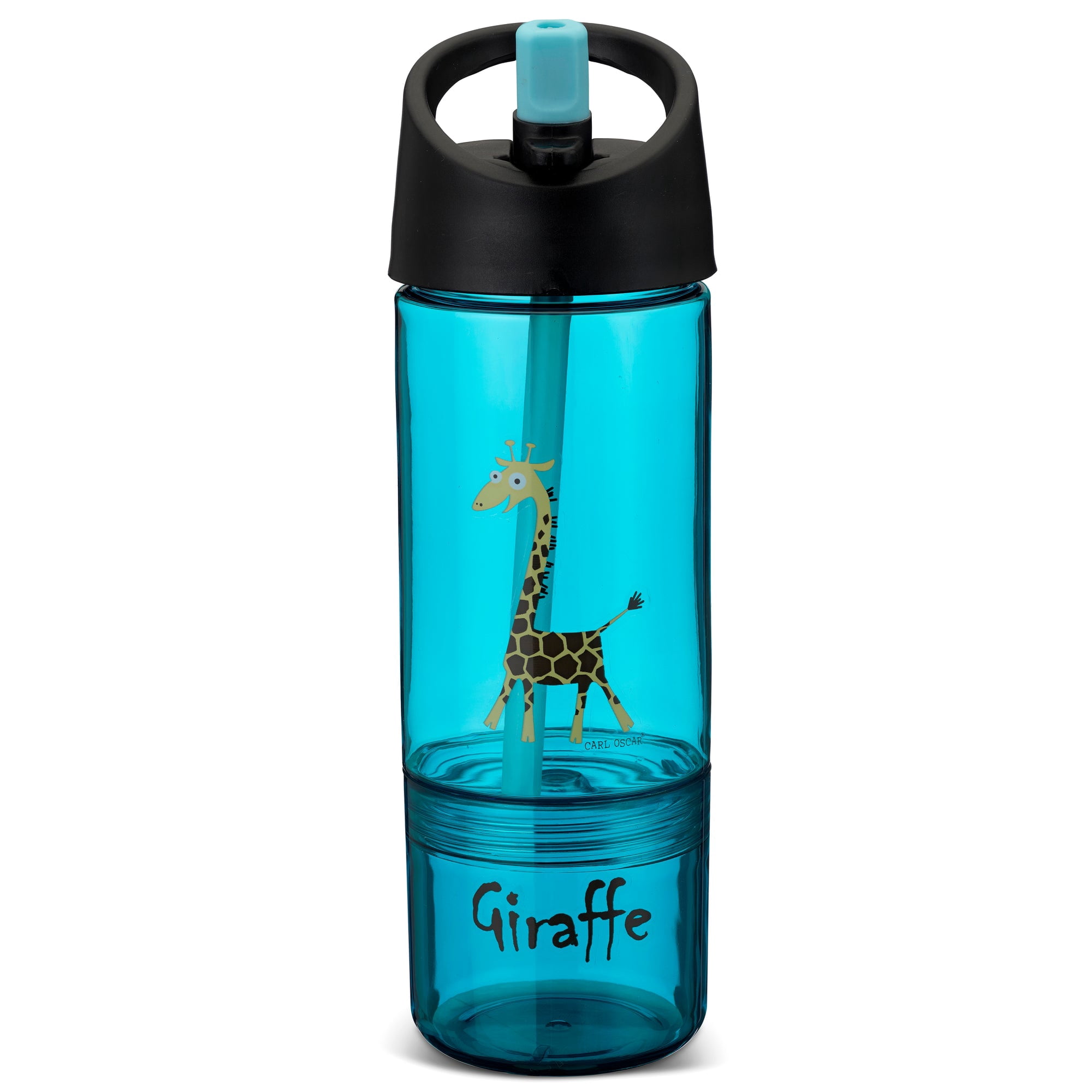 Botella De Agua Con Snack Box 2 En 1 Carl Oscar 300ml + 150ml