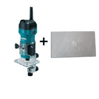 Makita - Fresadora 530W 1 4 M3700B Mt + Base Universal
