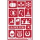 thumbnail image 2 of Plantilla para grabado en vidrio Armour Etch, surtido de motivos festivos, 2 of 6