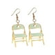 thumbnail image 5 of Pendientes De Silla Para Mujer, Pendientes únicos Para Fiesta De Graduación, Uso Diario, Boda, Estilo B, 5 of 5