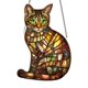 thumbnail image 3 of Atrapasue?os Colgante De Acrílico 2D Con Forma De Gato, Arte De Pared Para Sala De Juegos, Porche Y Balcón, 3 of 5