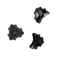 Ioensy - 3 Uds Tornillos Para Casco De Motocicleta Pc Universal Hardware De Alto Rendimiento Para Exteriores Negro