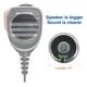 thumbnail image 2 of Pera Baofeng Microfono Parlante Resistente Dual Ptt Ip54 Clip Giratorio Cable Reforzado Con Micrófono De Hombro Conexion K, 2 of 7