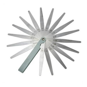 Genérico - Calibrador / Feeler O Galgas Para Regular Valvulas O Bujias Negro