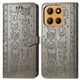 thumbnail image 1 of Funda Cartera FOXDOCK para Motorola Moto G15 , Flip PU con Relieve de Gatos y Perros, Tarjetero y Soporte, 1 of 6