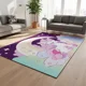 thumbnail image 3 of Alfombra Infantil Tiernos Diseños Decorativos 120x160cm Wym Poni 1.2 M 1.6 M Morado, 3 of 3