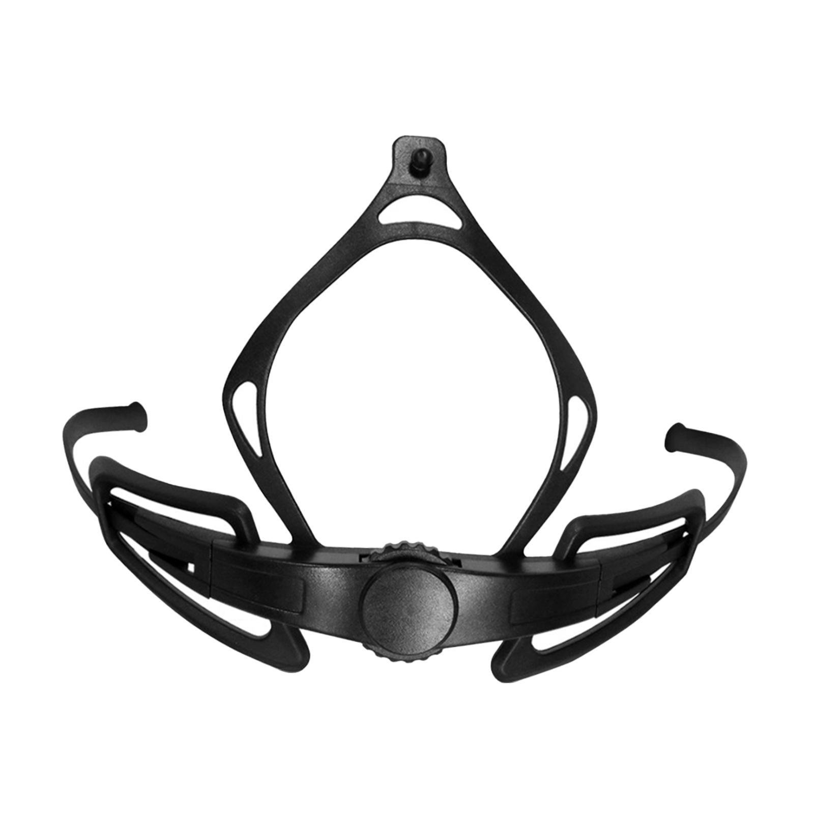 Magideal - De Retención Del Ajustador Del Casco Fácil Instalación Casco De Alto Rendimiento Correa Ajustable Hebilla De Bloqueo De Cabeza Para Montar A C