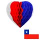 thumbnail image 2 of PACK X 4 ADORNO DIECIOCHO CORAZÓN 25 CM CON BANDERA – BIG PARTY, 2 of 3