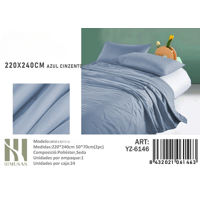 Mundo Shopping - Plumon Azul 2 Plazas Medidas 220X240Cm