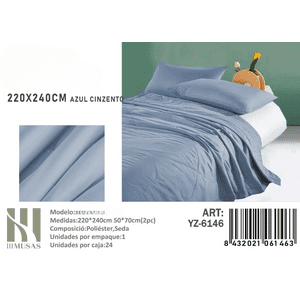 Mundo Shopping - Plumon Azul 2 Plazas Medidas 220X240Cm