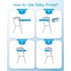 thumbnail image 5 of Oxímetro de pulso portátil HOLFENRY para bebés y adultos con alarma, 5 of 9