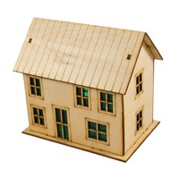 Bothyi - Adorno A Escala 1:60, Modelo De Casa En Miniatura 3D Para Adultos Y Niños, Mesa De Arena, Regalo, Estilo D