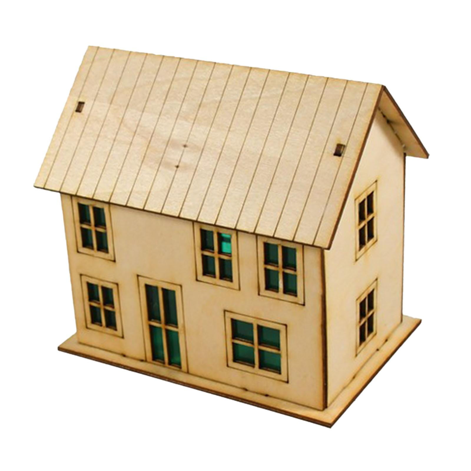 Bothyi - Adorno A Escala 1:60, Modelo De Casa En Miniatura 3d Para Adultos Y Niños, Mesa De Arena, Regalo, Estilo D
