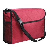 Magideal - Bolsa Para Silla De Ruedas/Accesorio Con Bolsillo Interior Bolsillos De Almacenamiento Grandes Bolsa /Para Silla De Ruedas Motorizada Scooters , Burgundy Borgoña