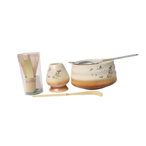 Magideal - Kit De Ceremonia Matcha Suministros De Vajilla Regalo Cuchara Tradicional Juego De Té Matcha
