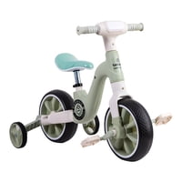 Bebesit - Triciclo Bicicleta Aprendizaje Pedales 2 En 1 Xt05 Verde
