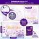 thumbnail image 3 of Tarjetas de Agradecimiento Decorably Paquete de 24 con Detalles en Dorado y Morado, 3 of 6