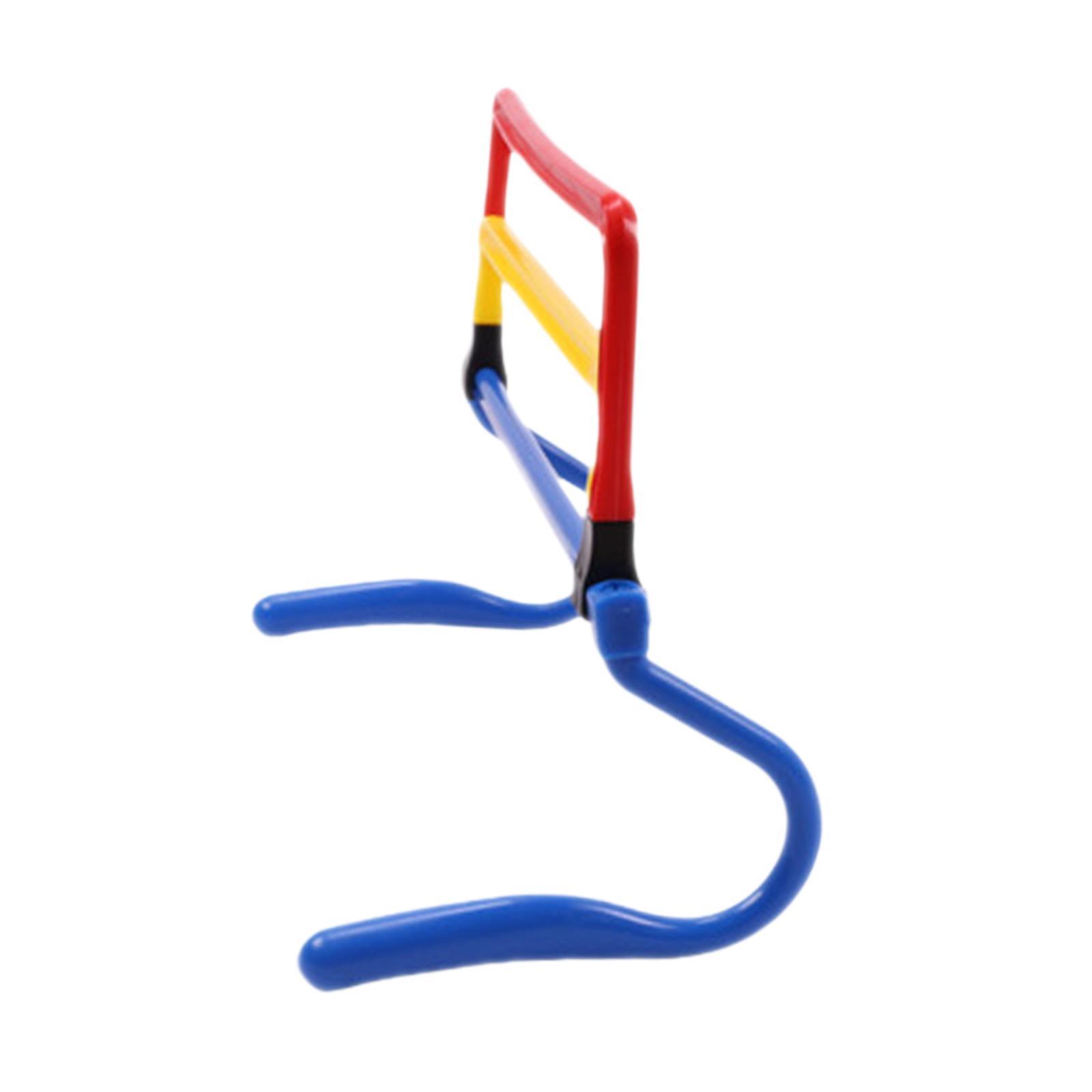 Magideal - Vallas De Agilidad Equipo De Entrenamiento Atlético Obstáculos De Salto Herramienta De Ejercicio Portátiles De Pp Para Mejorar Flexibilidad Adecuado Multicolor