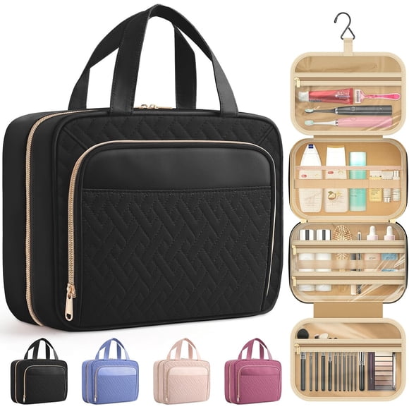 Neceser de Viaje HOTOR Impermeable Organizador Negro